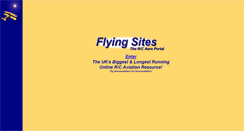 Desktop Screenshot of flyingsites.co.uk