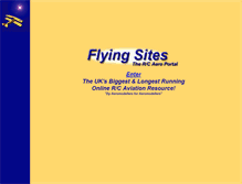 Tablet Screenshot of flyingsites.co.uk